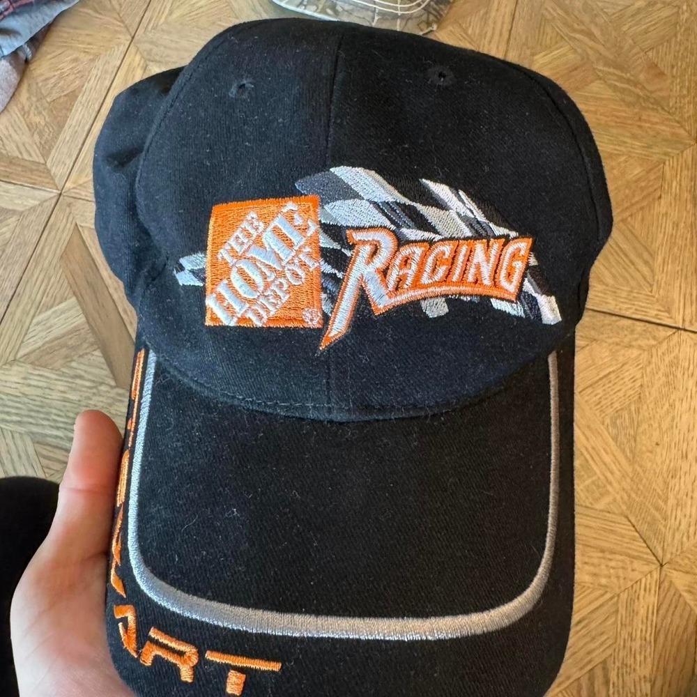 Vintage‎ Nascar Stewart home depot hat  lot 18